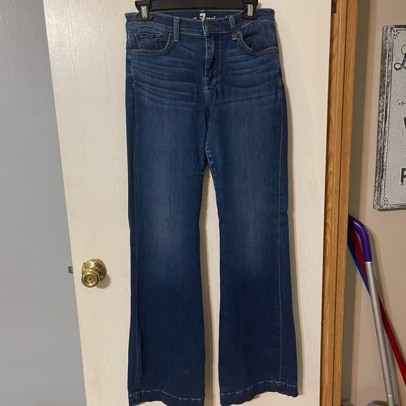 7FAM dark wash jeans - Picture 3 of 3